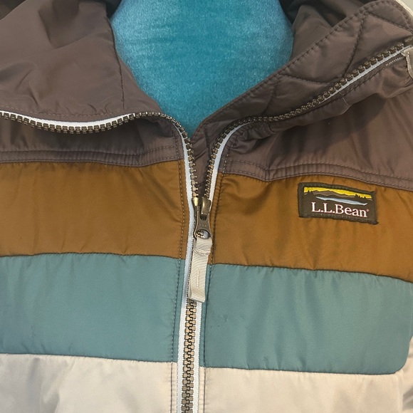 L.L. Bean Multicolor Hooded Jacket - Picture 2 of 6